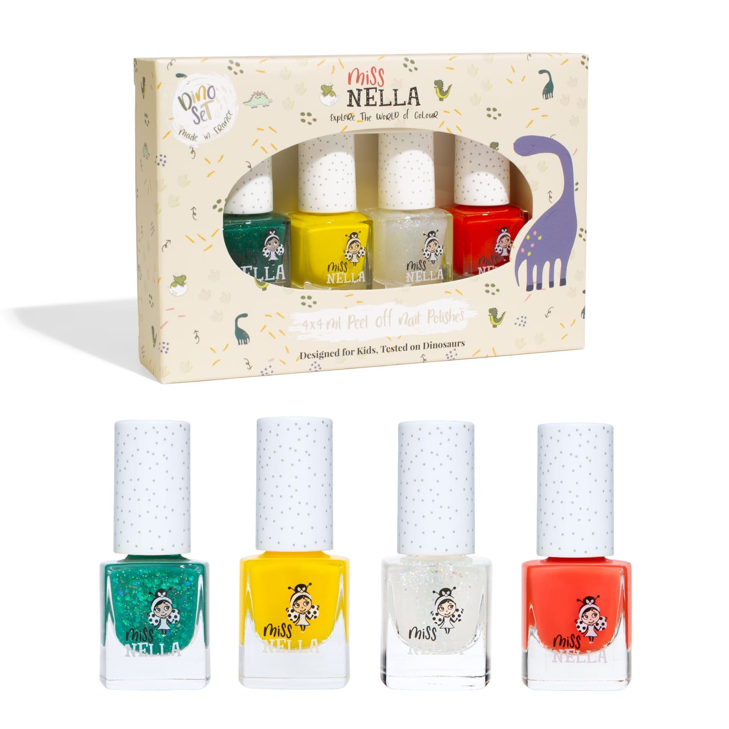 Nail Polish Dino 4 Pack