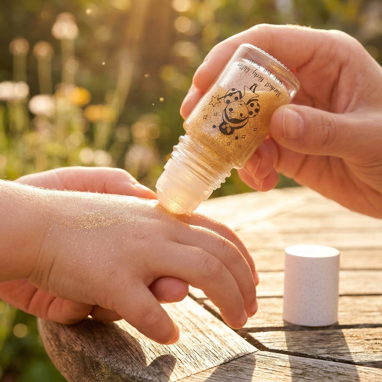 Roll-On Body Glitter