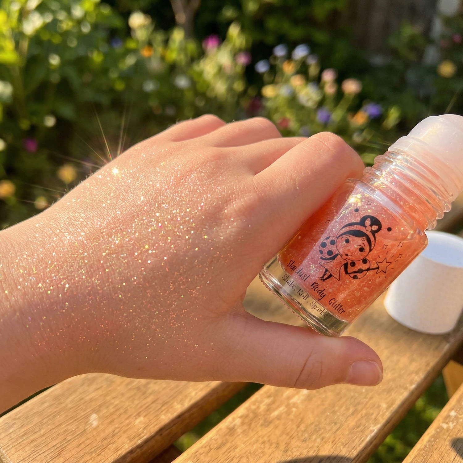 Roll-On Body Glitter