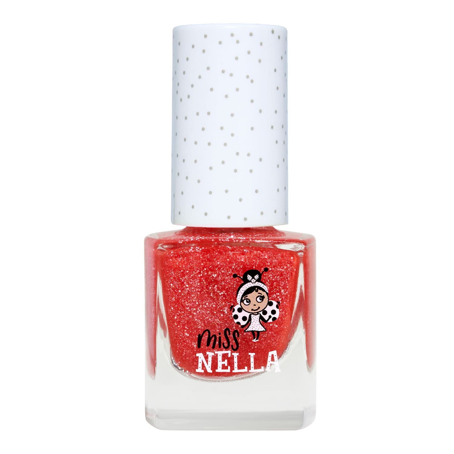 Croco Dazzle: Sparkly Red Peel Off Nail Polish