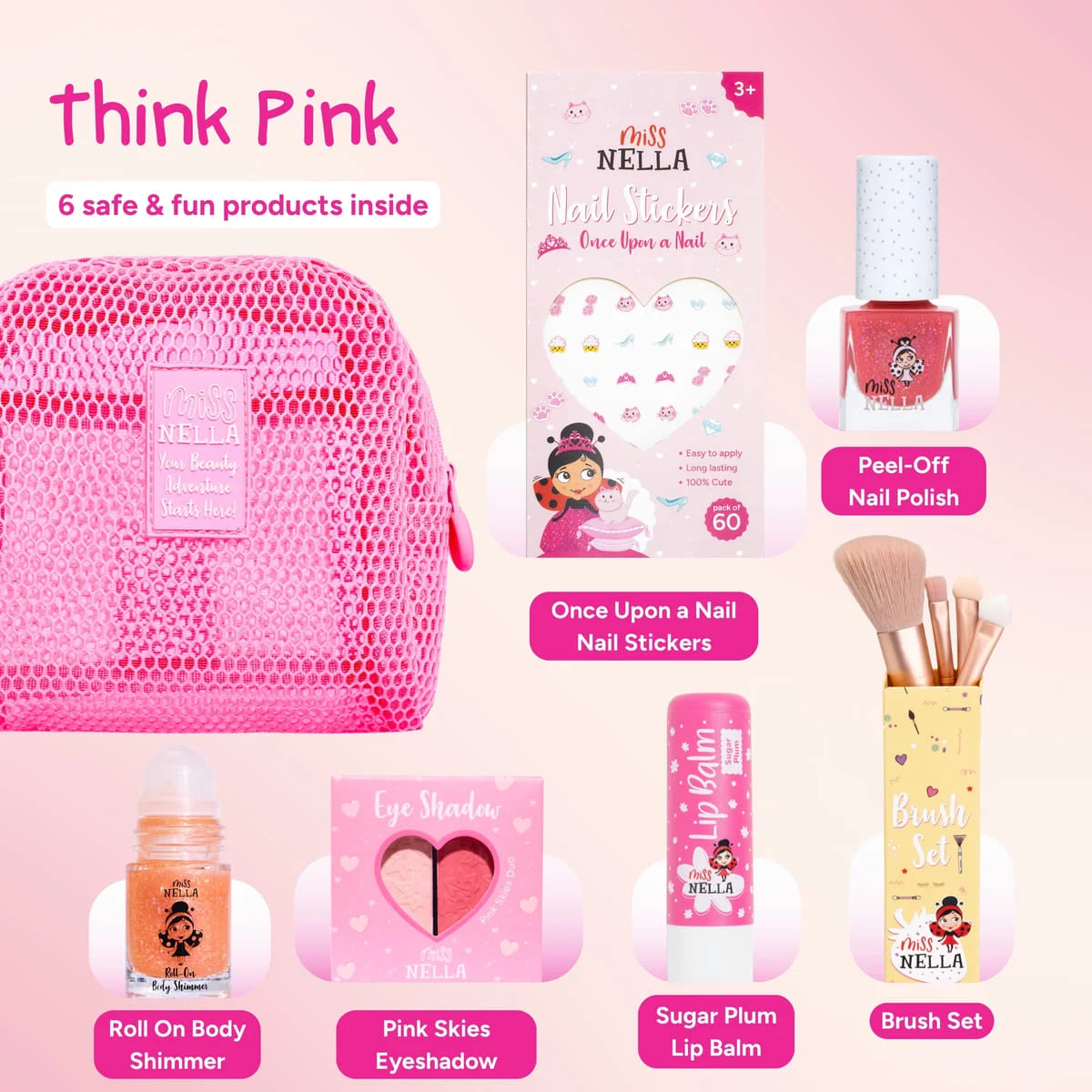 Pinkie Mesh Pouch